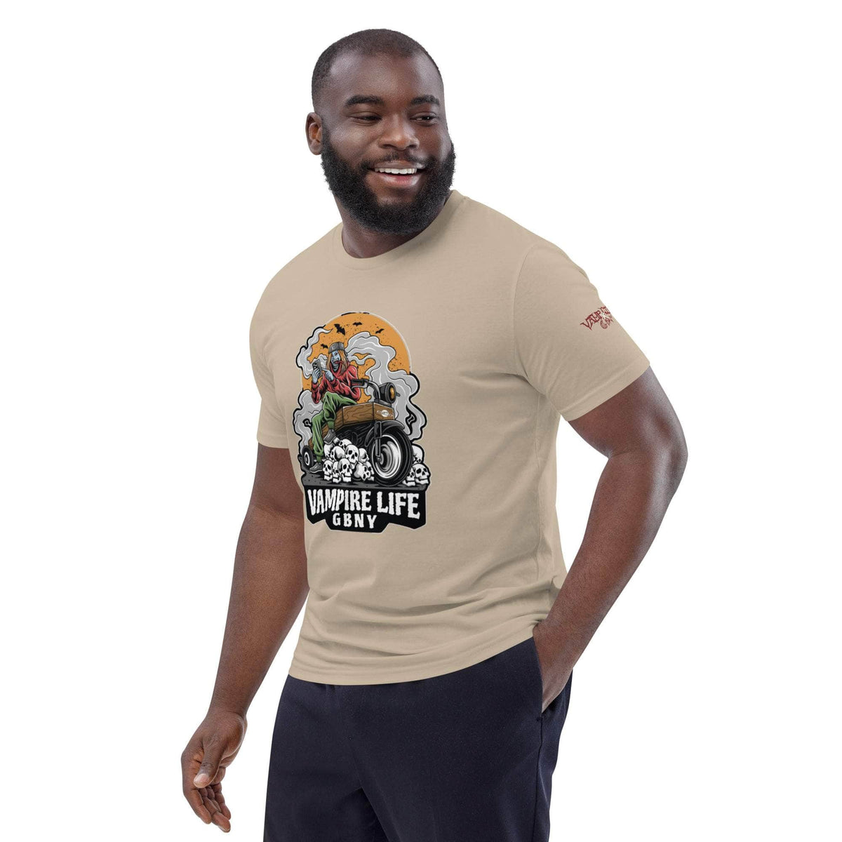 Vamp Life x GBNY Skull Smoky Rider Tee - Men's