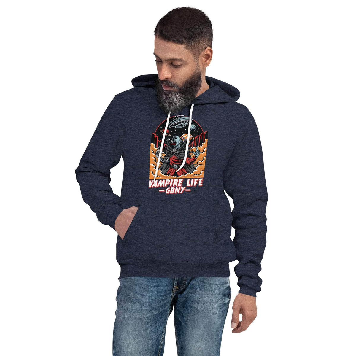 Vamp Life X GBNY "Space Vampire" Super Soft Hoodie - Men's