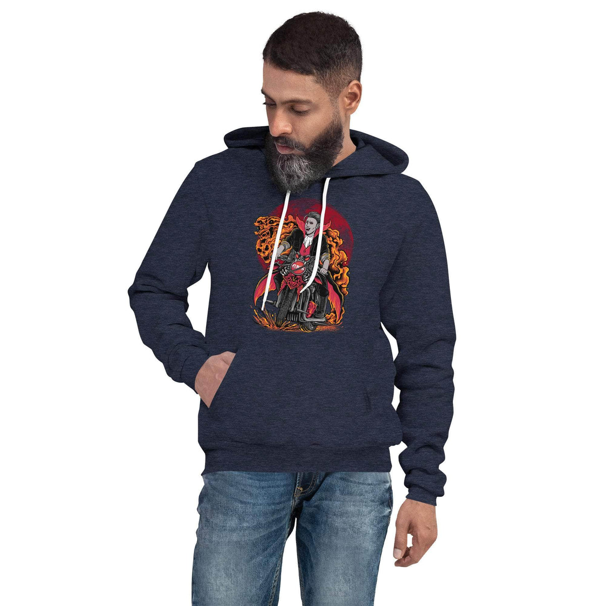 Vamp Life X GBNY "Vamp Biker" Super Soft Hoodie - Men's