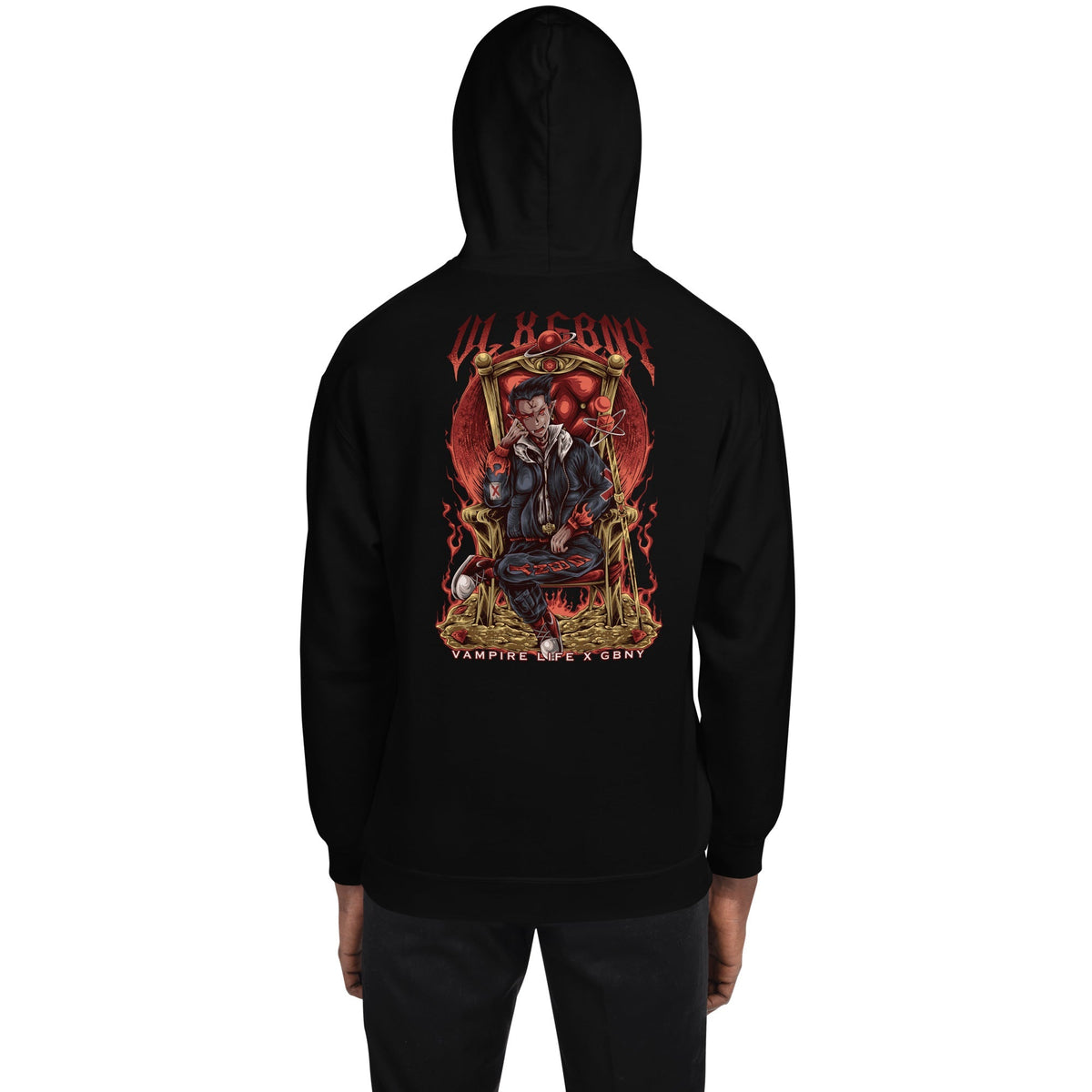 Vamp Life X GBNY "Vampires Throne" Hoodie - Men's