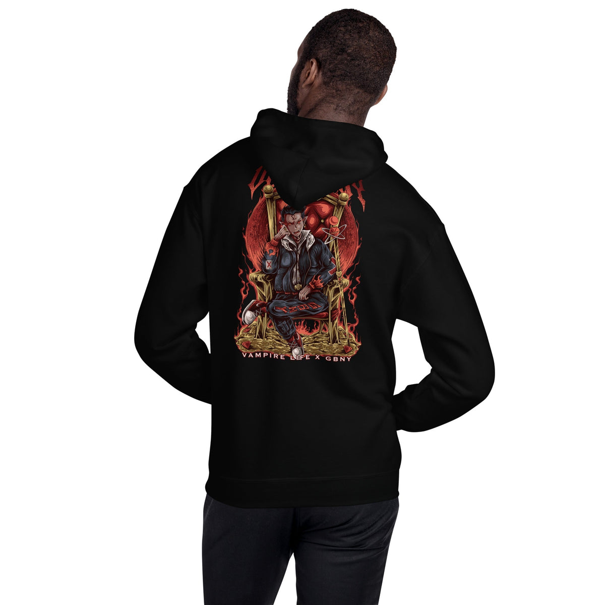 Vamp Life X GBNY "Vampires Throne" Hoodie - Men's