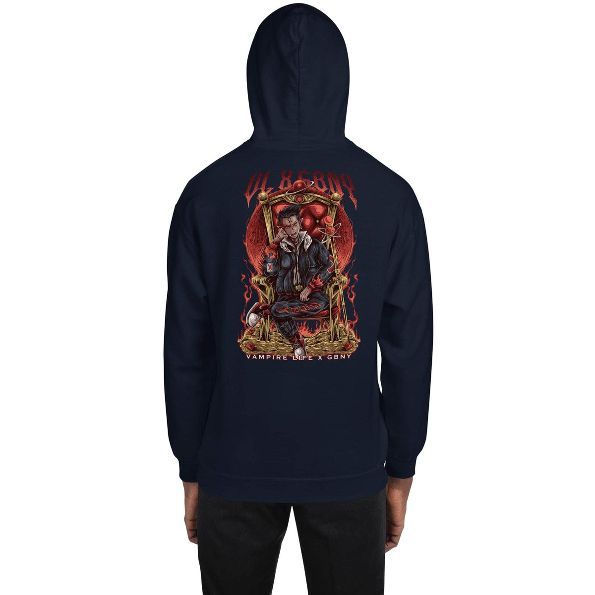 Vamp Life X GBNY "Vampires Throne" Hoodie - Men's