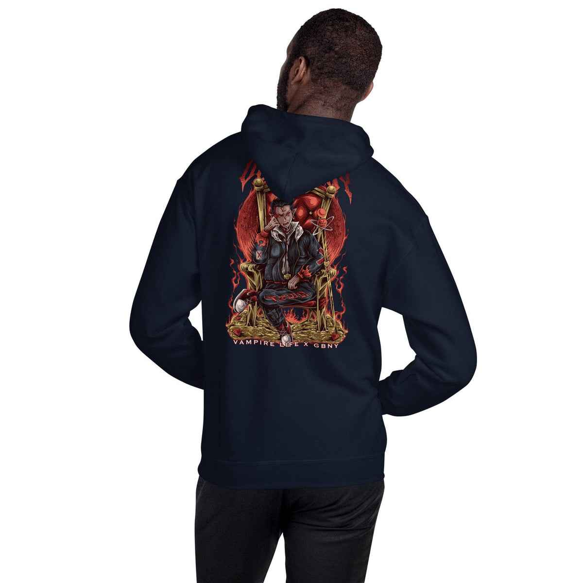 Vamp Life X GBNY "Vampires Throne" Hoodie - Men's