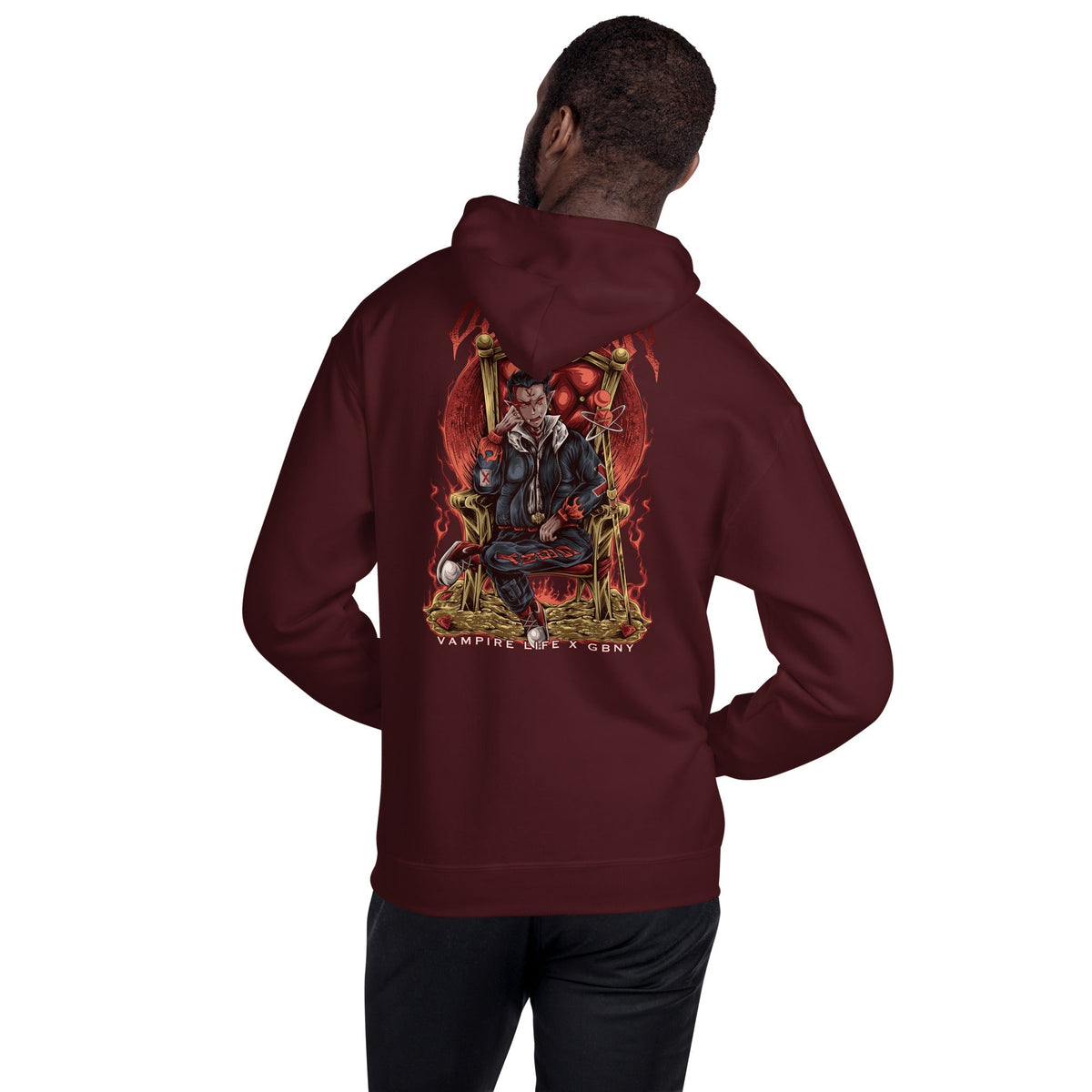 Vamp Life X GBNY "Vampires Throne" Hoodie - Men's