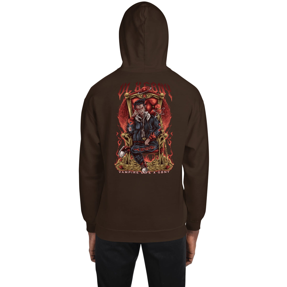 Vamp Life X GBNY "Vampires Throne" Hoodie - Men's