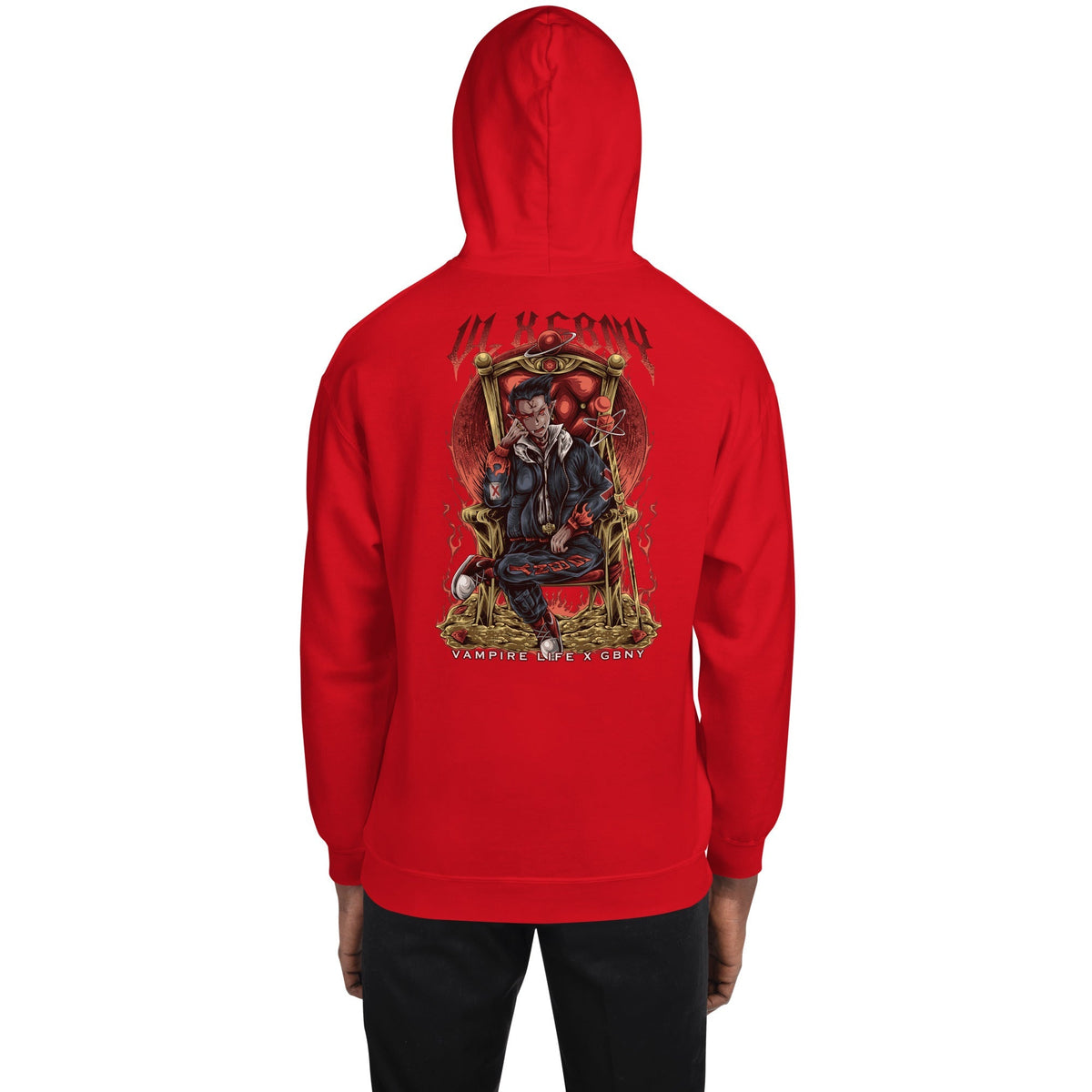 Vamp Life X GBNY "Vampires Throne" Hoodie - Men's