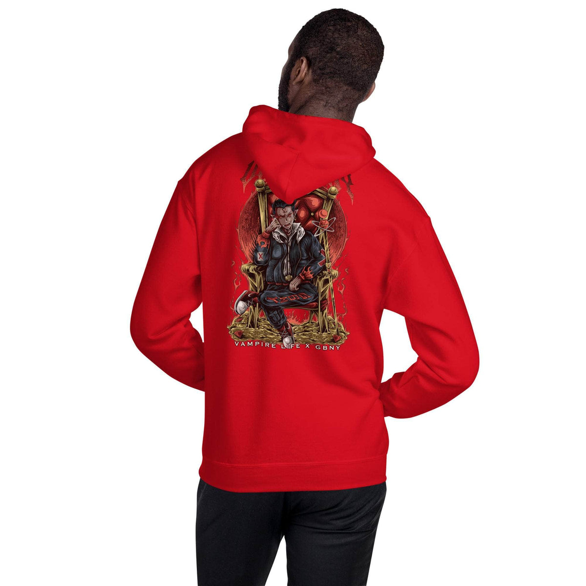 Vamp Life X GBNY "Vampires Throne" Hoodie - Men's