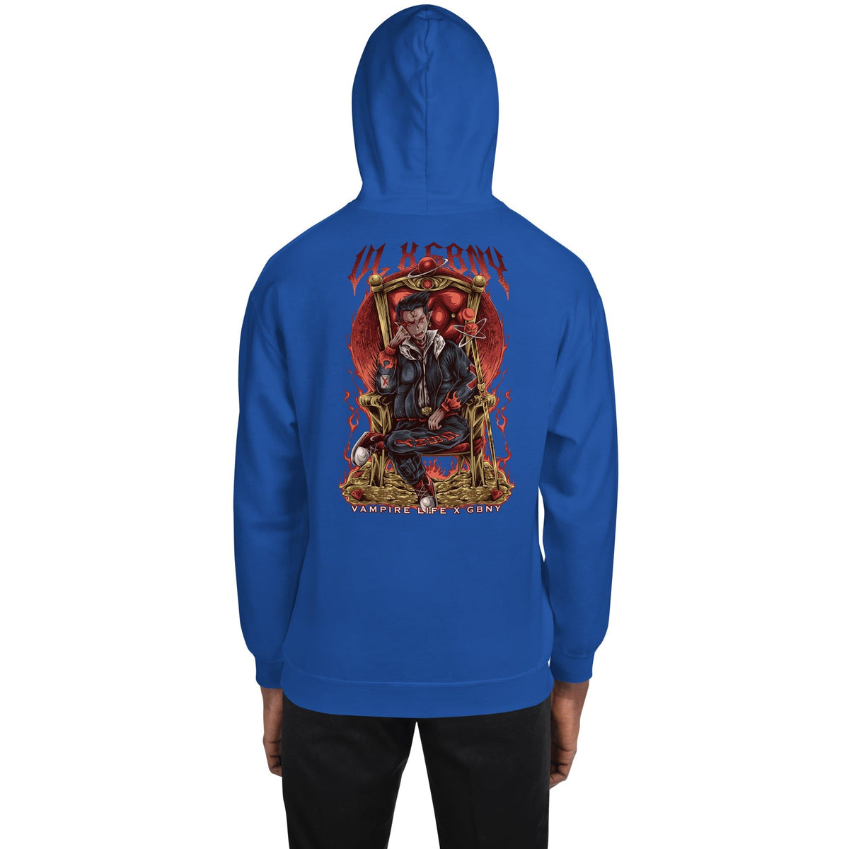 Vamp Life X GBNY "Vampires Throne" Hoodie - Men's