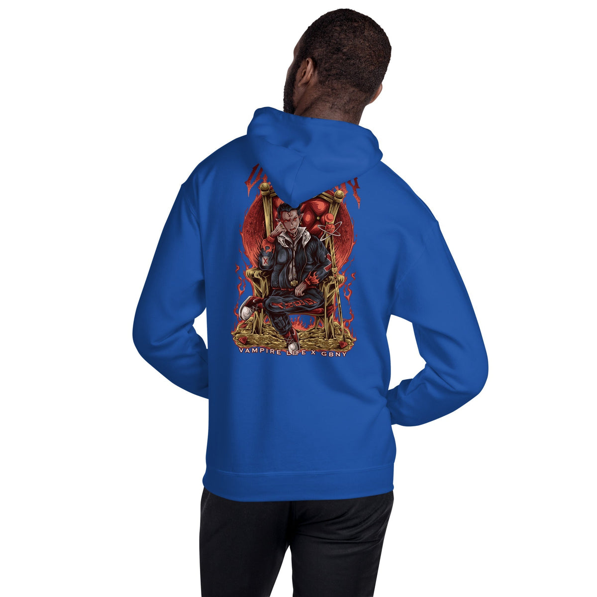 Vamp Life X GBNY "Vampires Throne" Hoodie - Men's