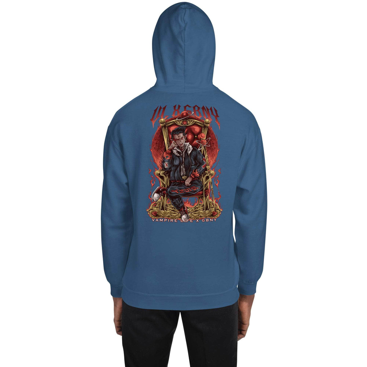 Vamp Life X GBNY "Vampires Throne" Hoodie - Men's