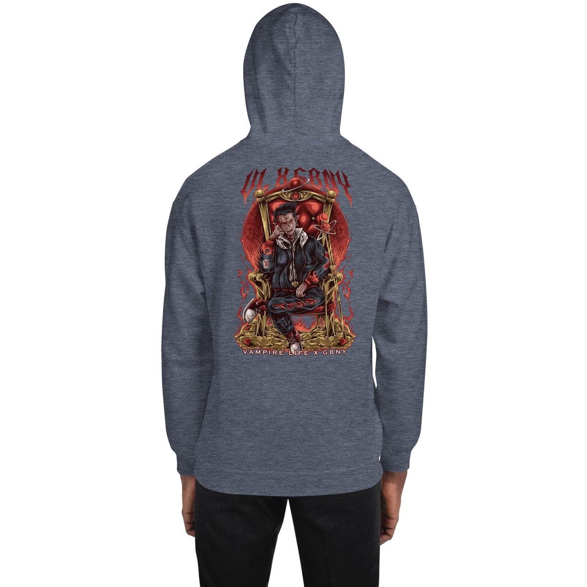 Vamp Life X GBNY "Vampires Throne" Hoodie - Men's