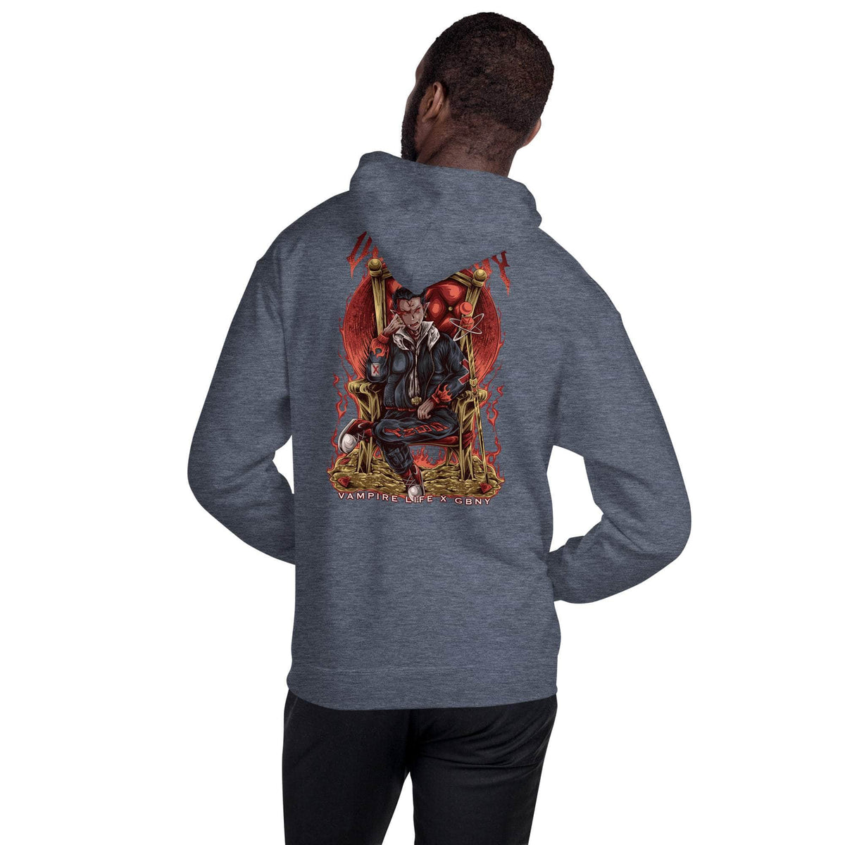 Vamp Life X GBNY "Vampires Throne" Hoodie - Men's