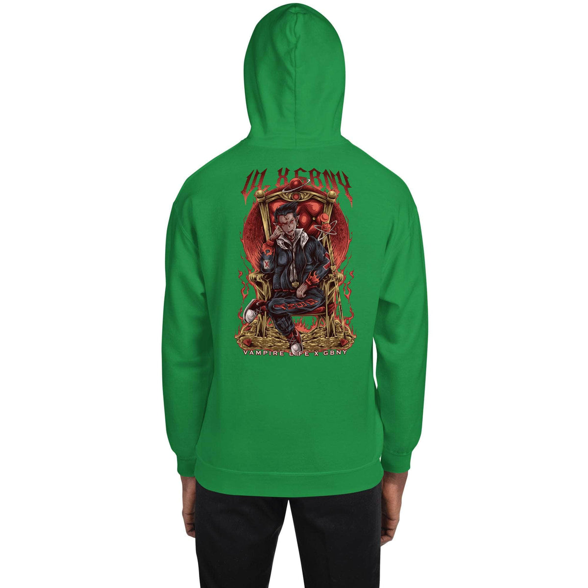 Vamp Life X GBNY "Vampires Throne" Hoodie - Men's
