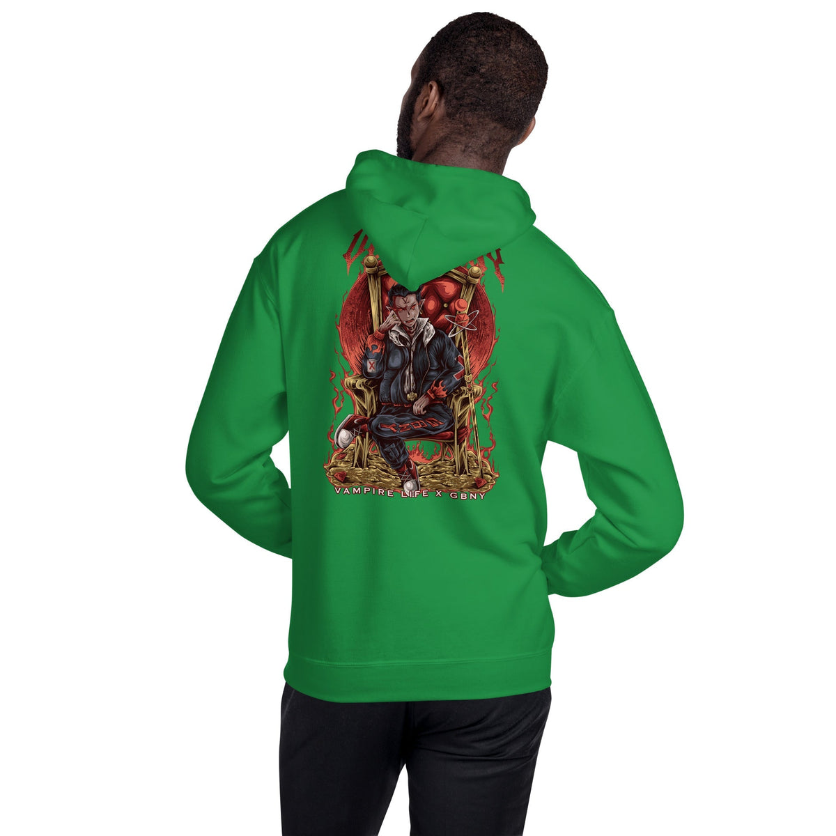 Vamp Life X GBNY "Vampires Throne" Hoodie - Men's