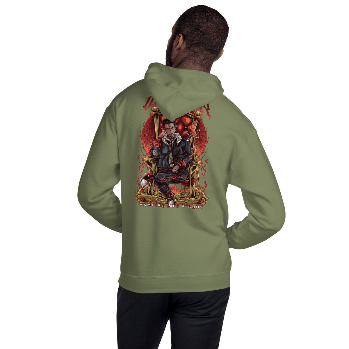Vamp Life X GBNY "Vampires Throne" Hoodie - Men's