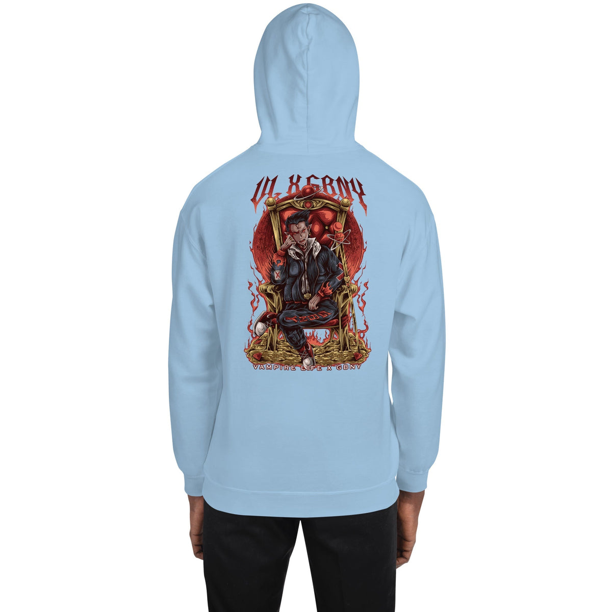 Vamp Life X GBNY "Vampires Throne" Hoodie - Men's