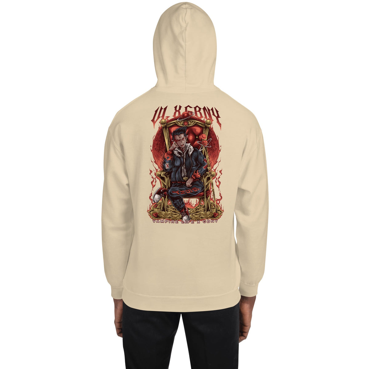 Vamp Life X GBNY "Vampires Throne" Hoodie - Men's