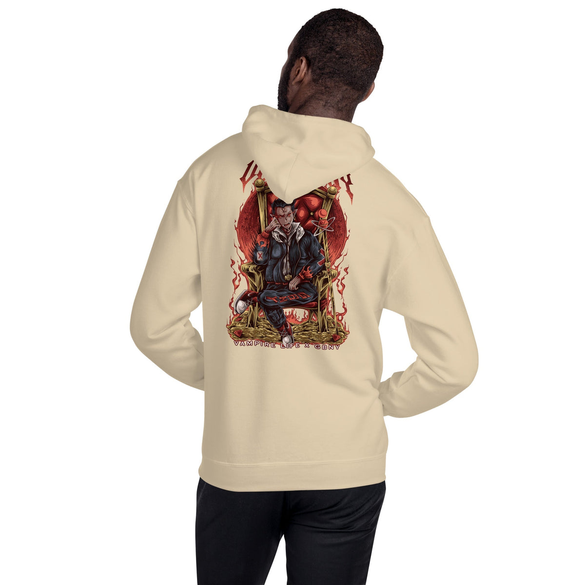 Vamp Life X GBNY "Vampires Throne" Hoodie - Men's