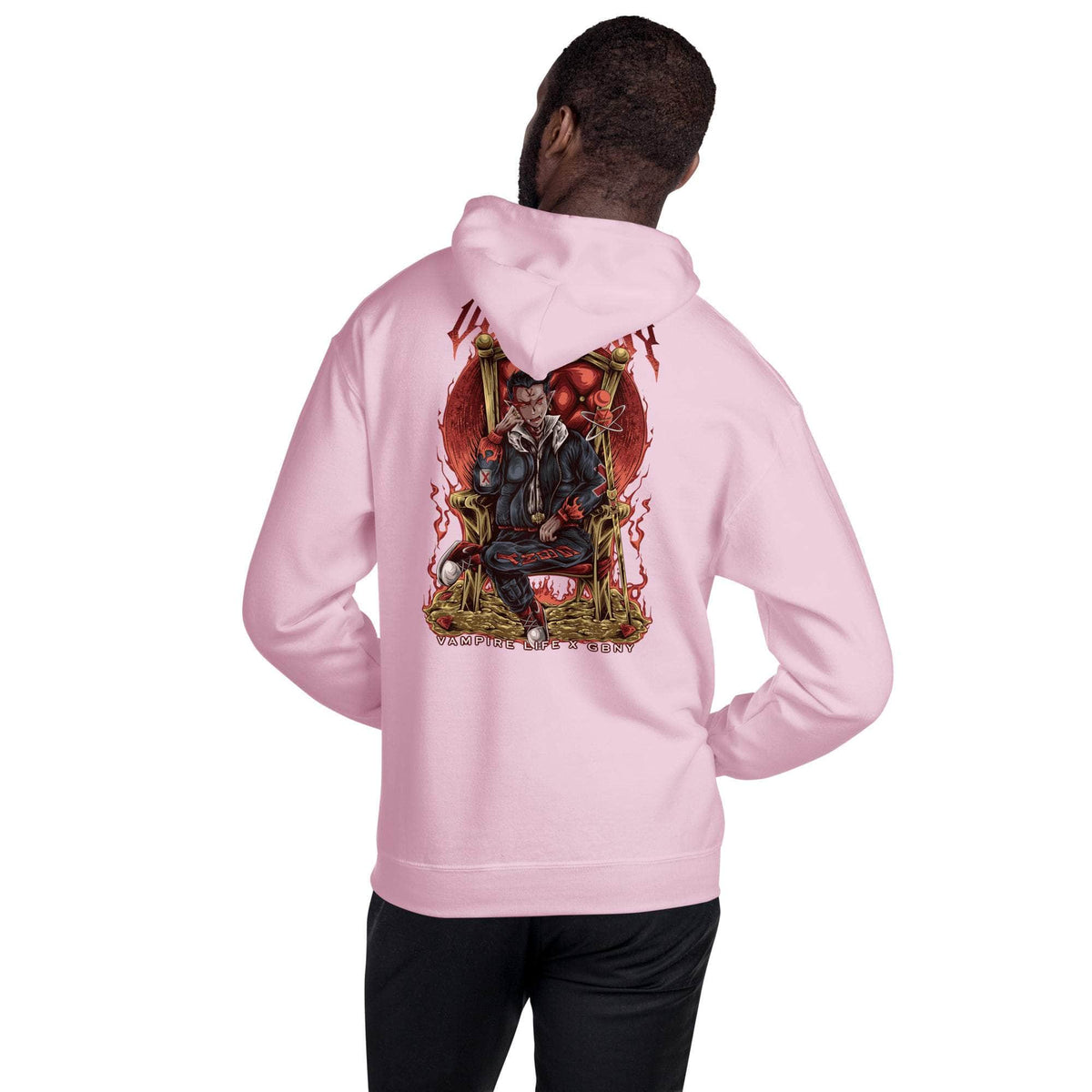 Vamp Life X GBNY "Vampires Throne" Hoodie - Men's