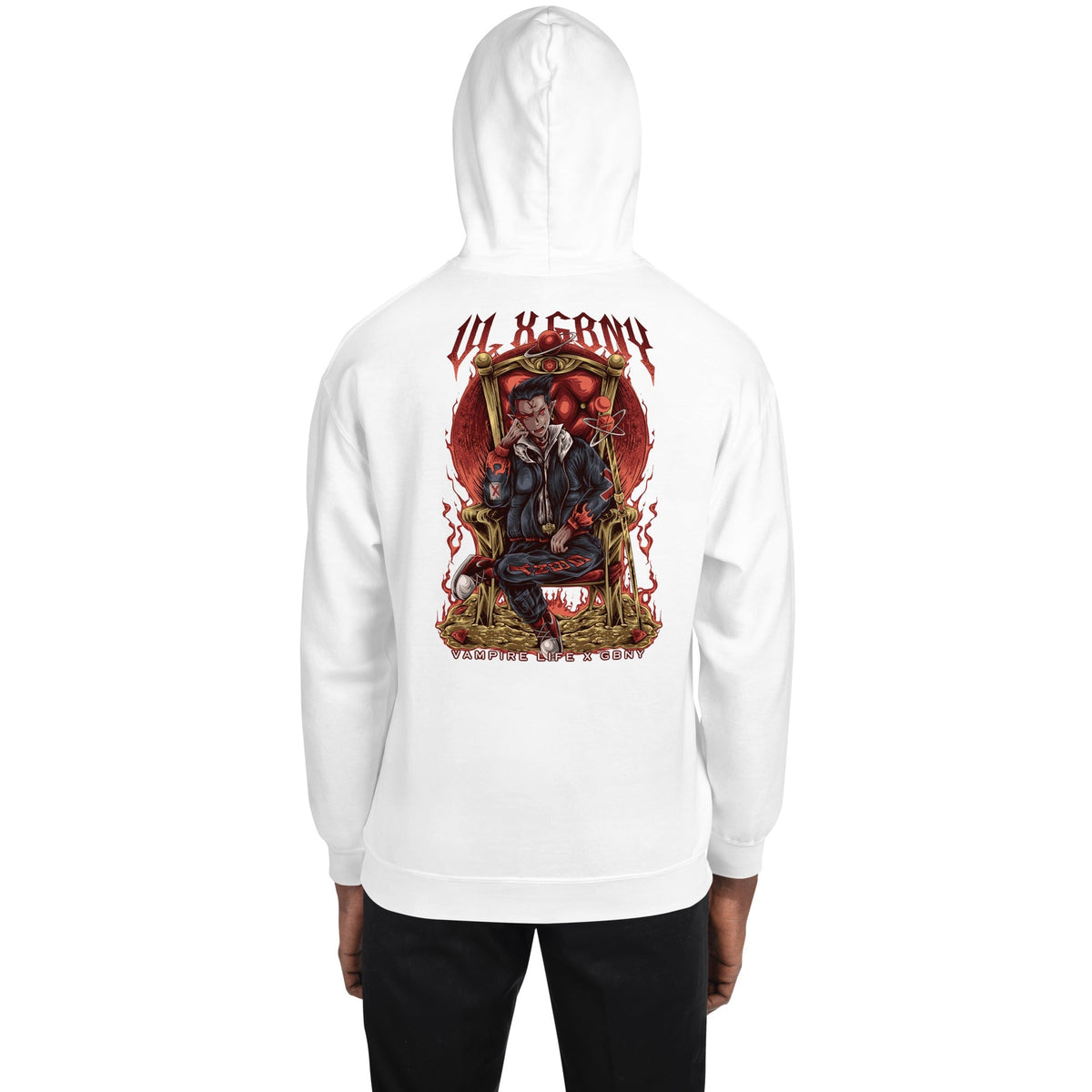 Vamp Life X GBNY "Vampires Throne" Hoodie - Men's