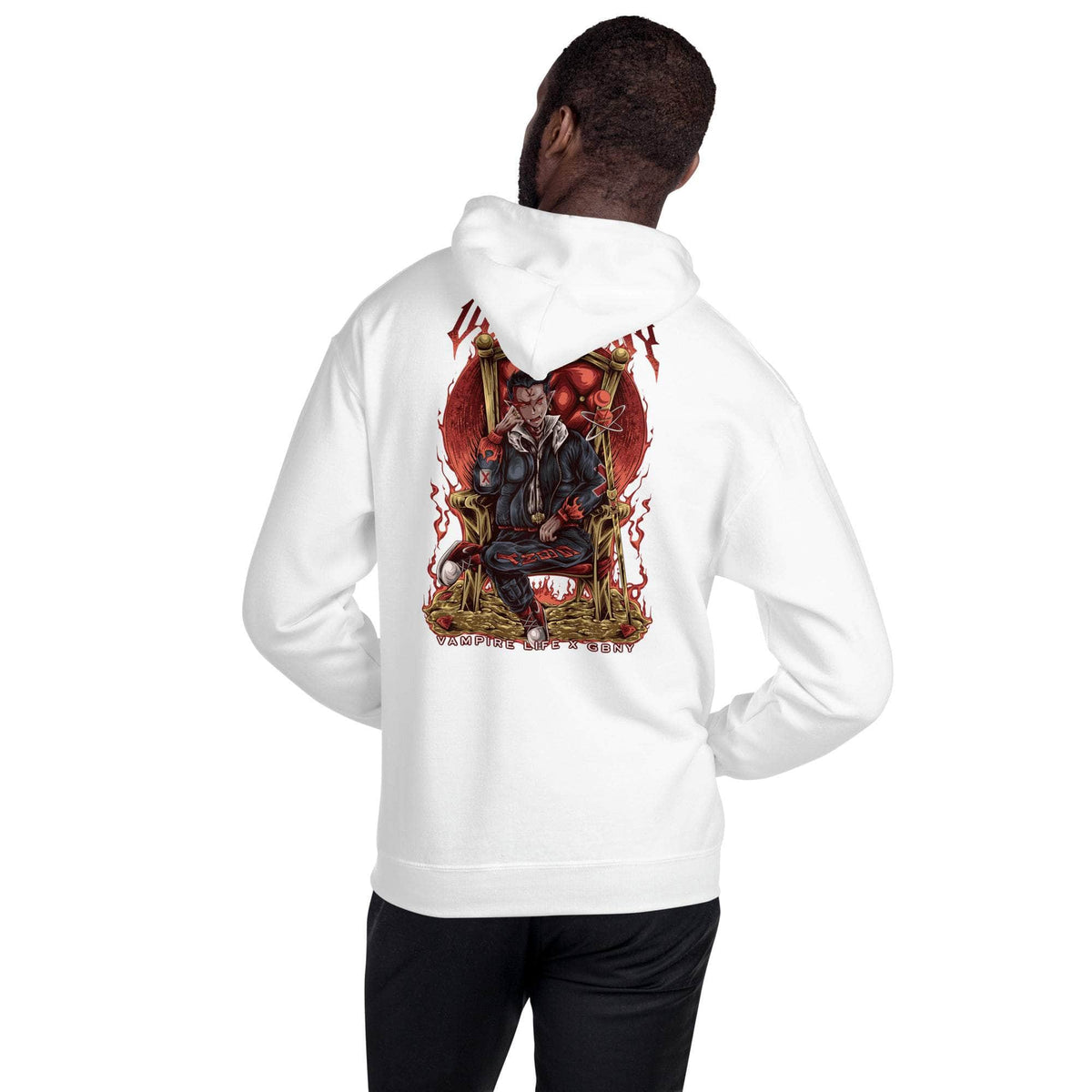 Vamp Life X GBNY "Vampires Throne" Hoodie - Men's