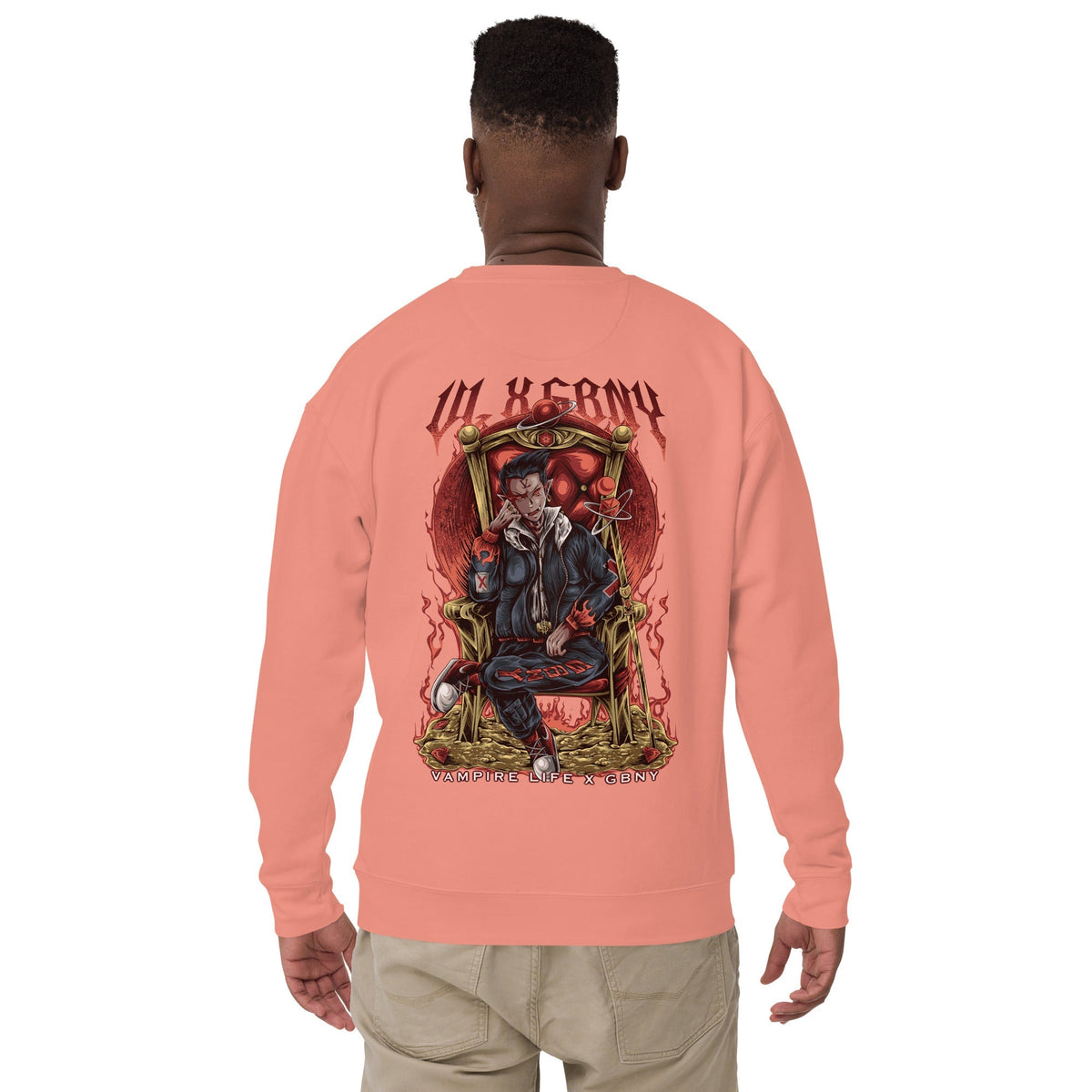 Vamp Life X GBNY "Vampires Throne" Premium Sweatshirt - Men's