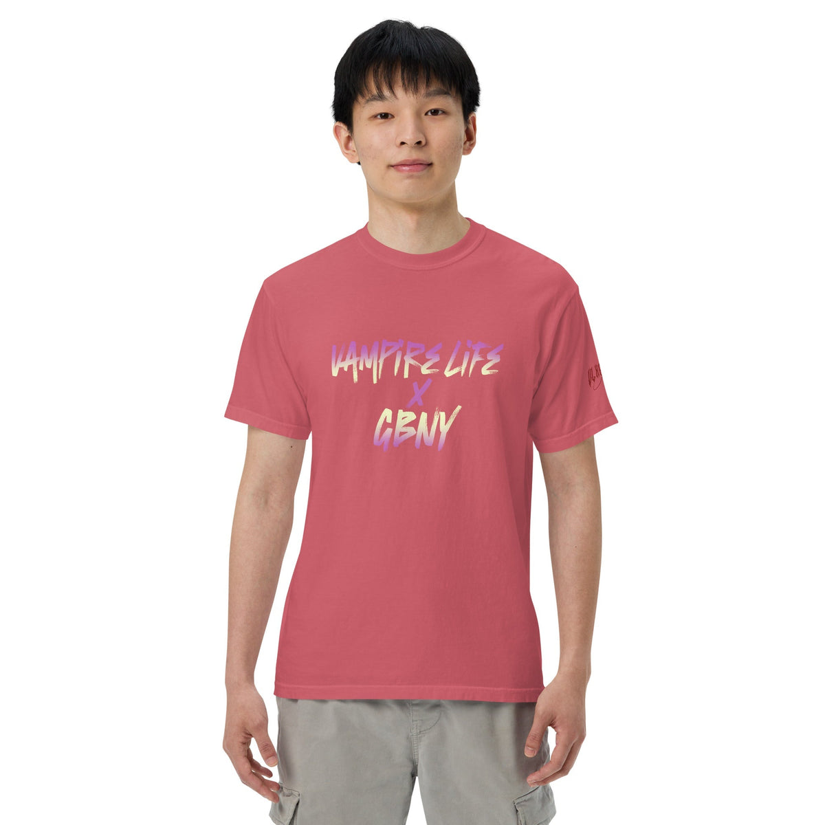 Vamp Life X GBNY "Rising Skull" dyed T-shirt - Men's