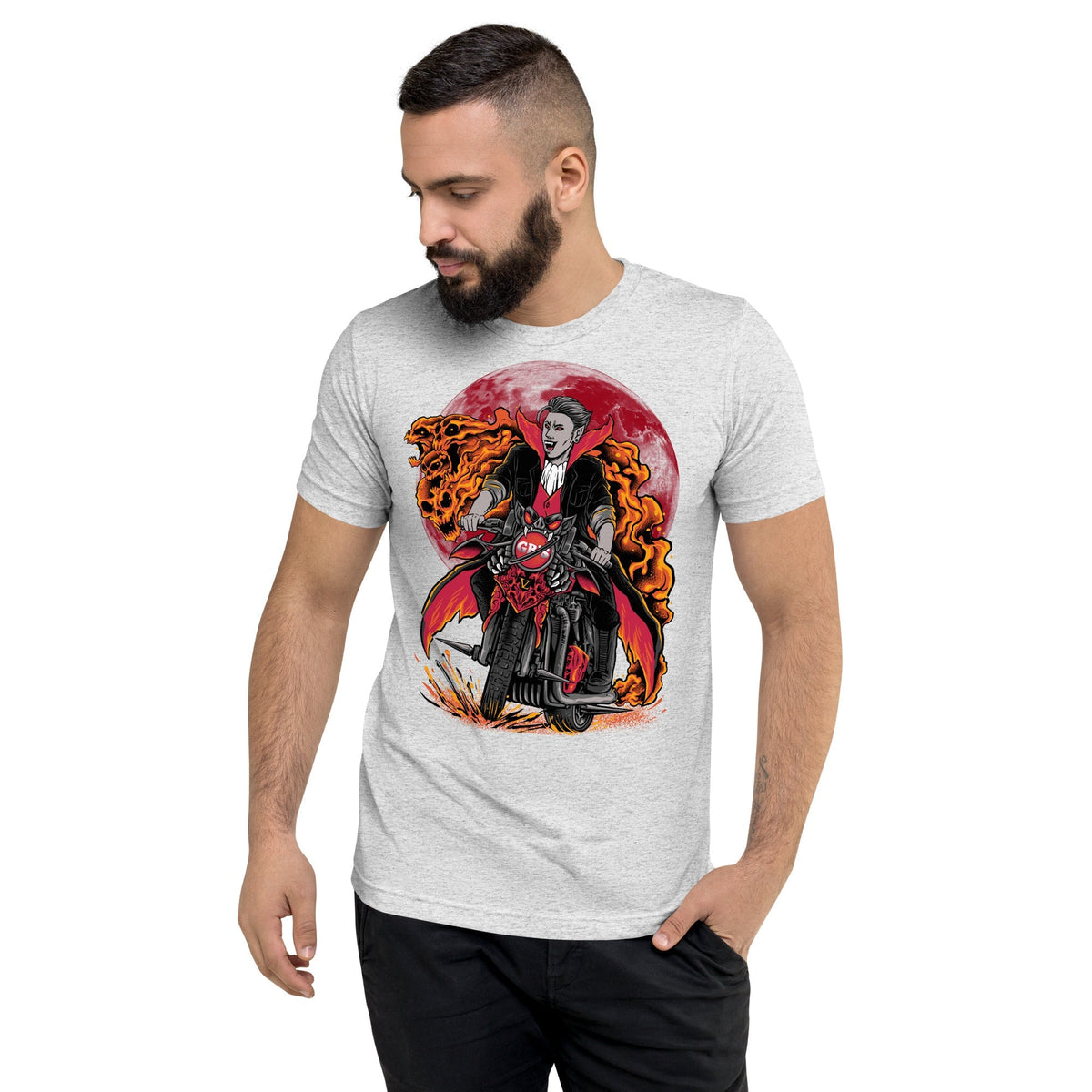 Vamp Life X GBNY "Vamp Biker" T-shirt - Men's