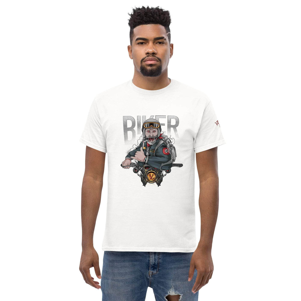 Vamp Life x GBNY Biker Tee - Men's