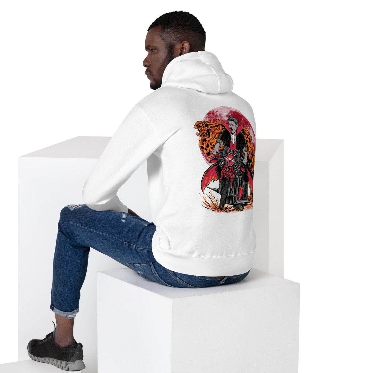 Vamp Life X GBNY Ghost Rider Hoodie - Men's