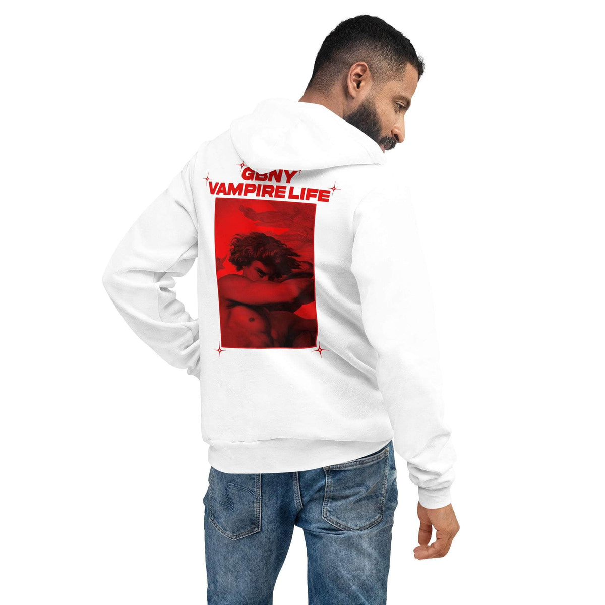 Vamp Life X GBNY "Hiding Angel" Super Soft Hoodie - Men's