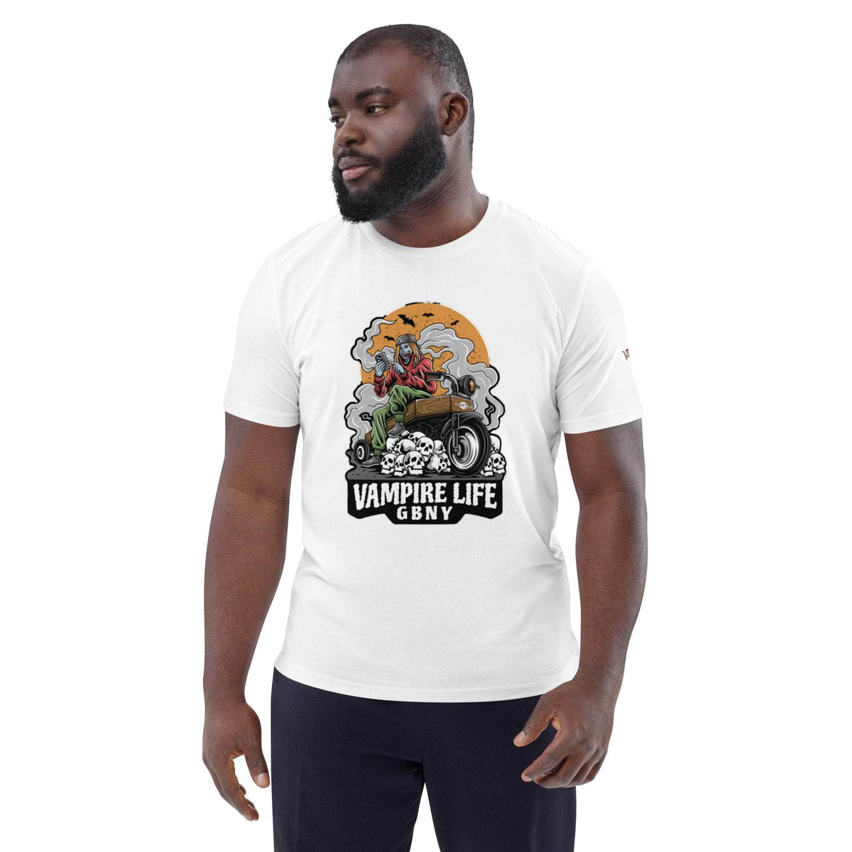 Vamp Life x GBNY Skull Smoky Rider Tee - Men's