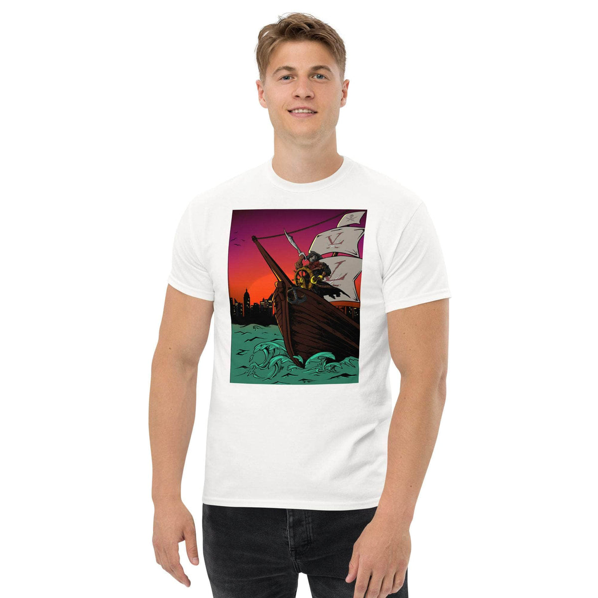 Vamp Life x GBNY Waka Sailing Tee - Men's