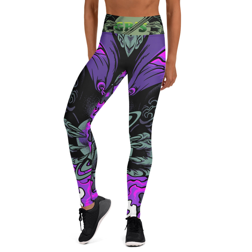 Vamp Life X GBNY "Scare  The Scary" Yoga Leggings - Women's