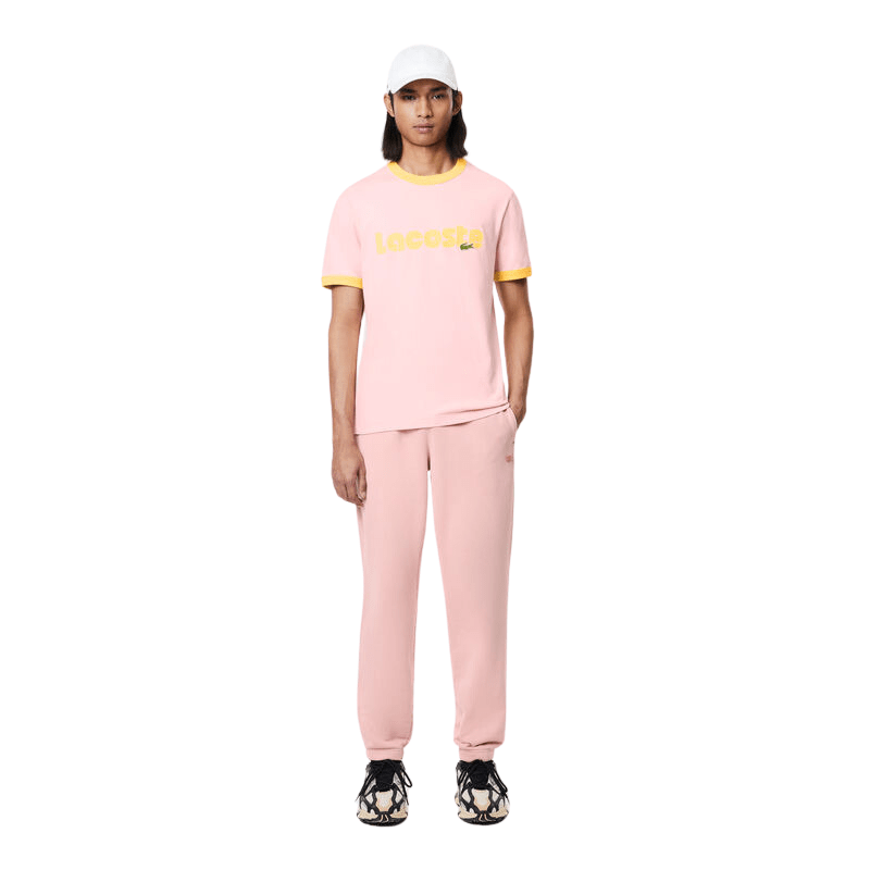 Lacoste Camiseta Back Logo Rosa - Men's