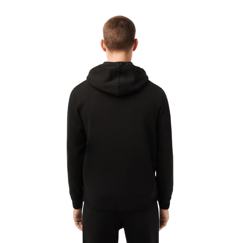 Lacoste Classic Fit Branded Stripes Zip-Up Hoodie -  Men’s