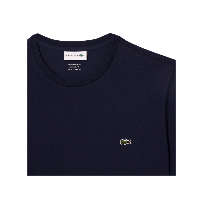 Lacoste Crew Neck Pima Cotton Jersey T-Shirt- Men's