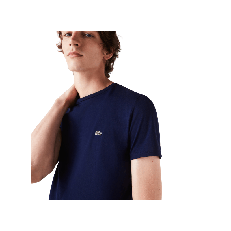 Lacoste Crew Neck Pima Cotton Jersey T-Shirt- Men's