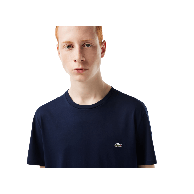 Lacoste Crew Neck Pima Cotton Jersey T-Shirt- Men's