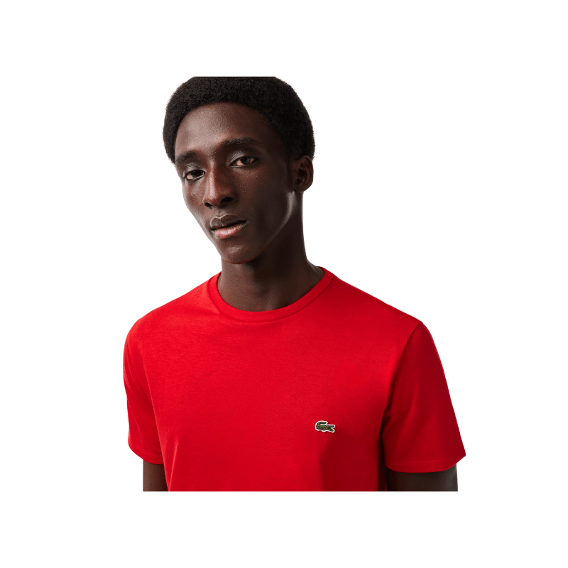 Lacoste Crew Neck Pima Cotton Jersey T-Shirt-Men's