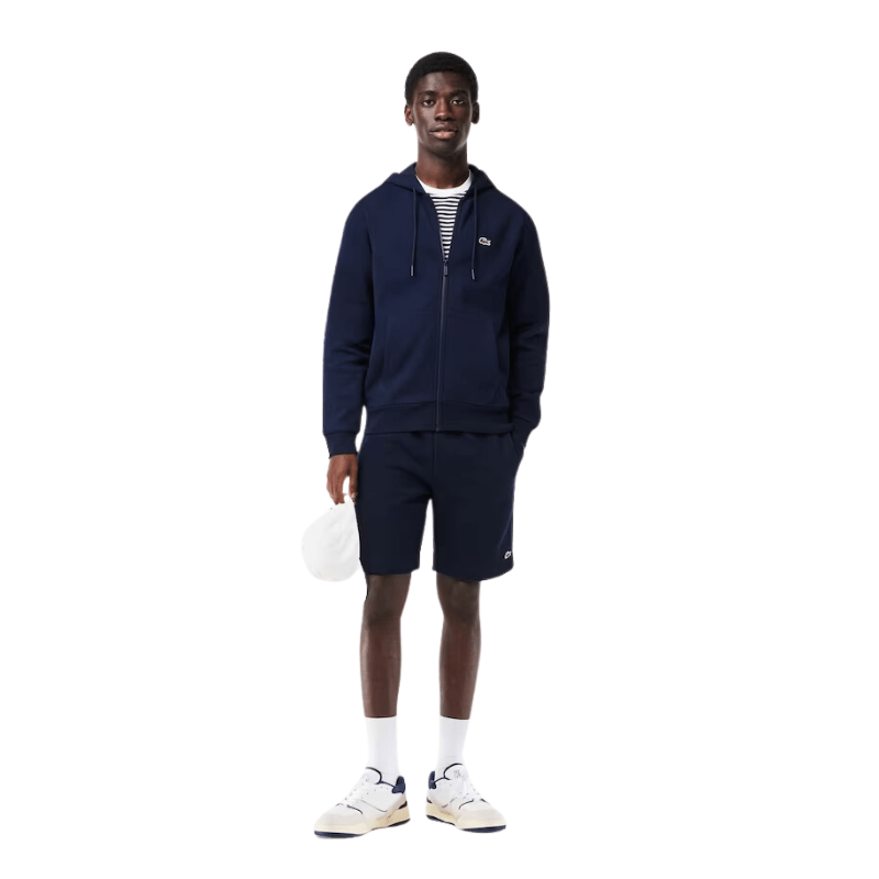 Lacoste Fleece Zip-Up Hoodie - Men's