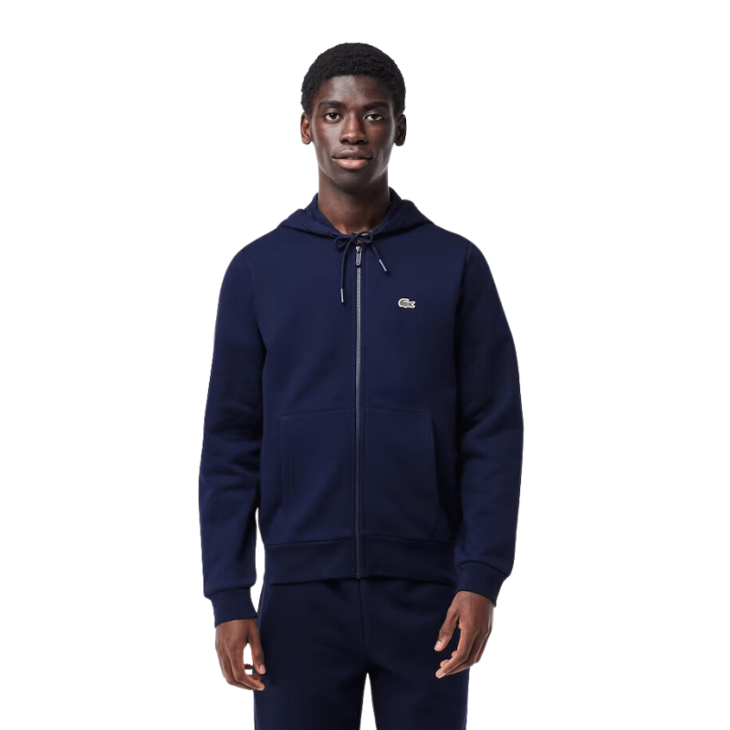 Lacoste Fleece Zip-Up Hoodie - Men's