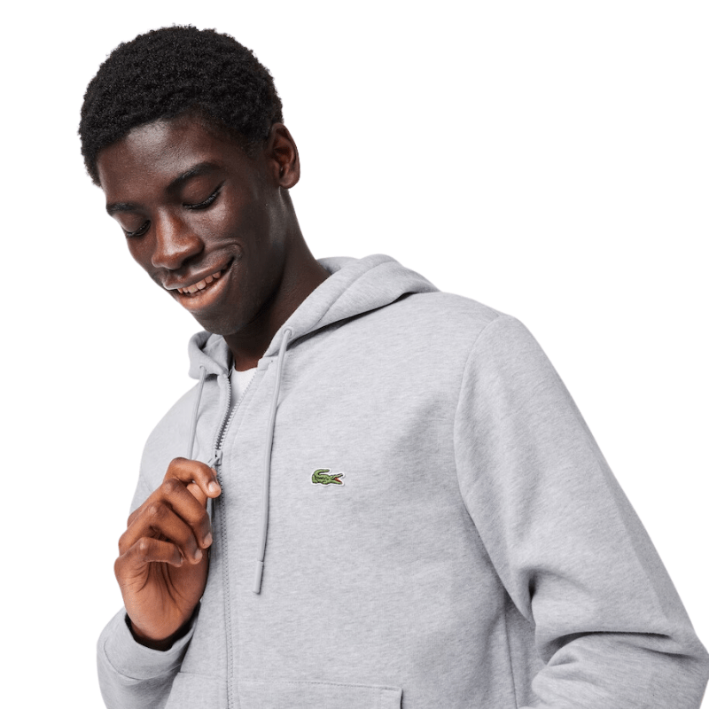 Lacoste Fleece Zip-Up Hoodie - Men's