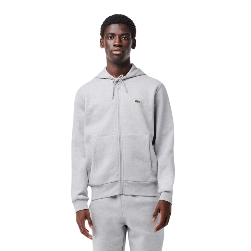 Lacoste Fleece Zip-Up Hoodie - Men's