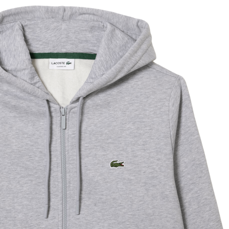 Lacoste Fleece Zip-Up Hoodie - Men's