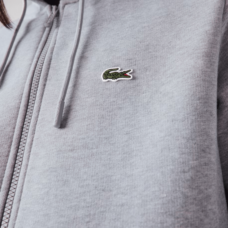 Lacoste Fleece Zip-Up Hoodie - Men's