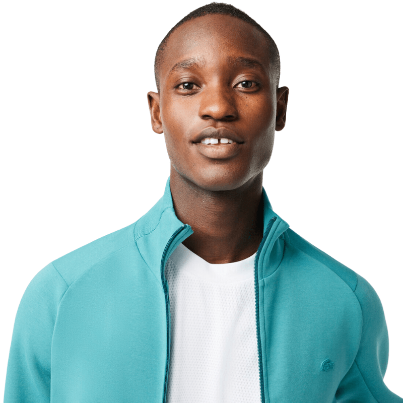 Lacoste High Neck Blend Zip Jogger Sweatshirt - Men's