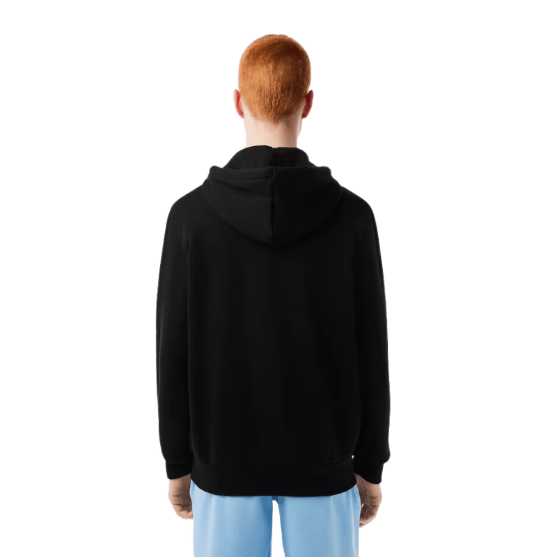 Lacoste Kangaroo Pocket Zip-Up Fleece Hoodie - Men's