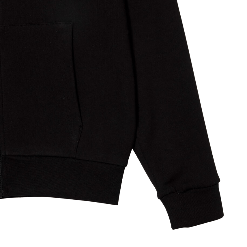 Lacoste Kangaroo Pocket Zip-Up Fleece Hoodie - Men's
