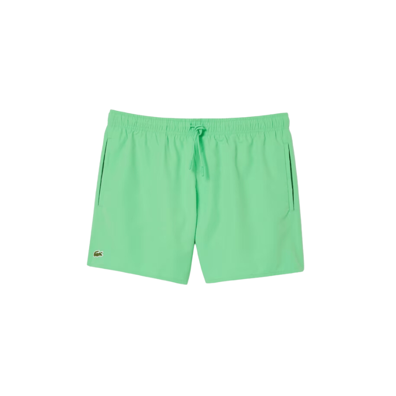 Lacoste Lightweight Monochrome Swim Trunks - Men's